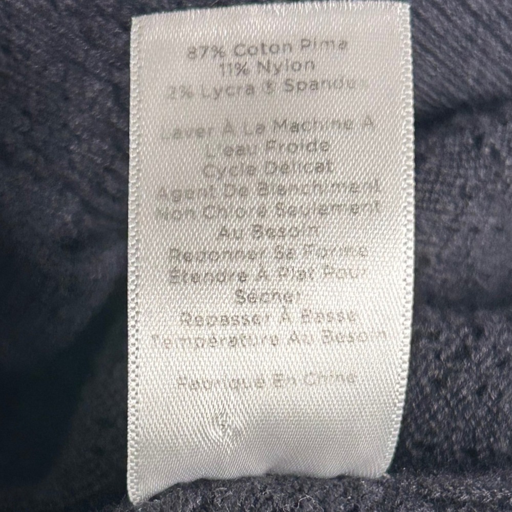 Talbots Cotton Cardigan 1XP Black‎ - Picture 9 of 13